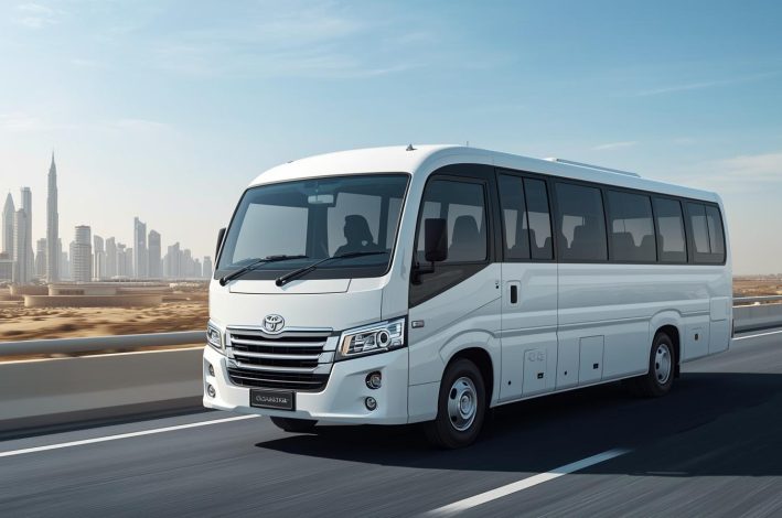 coaster bus rental in saudi arabia